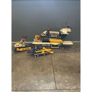 1998 Matchbox Mega Rig Police Command Center - Incomplete